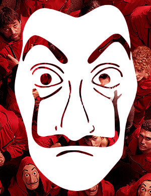 Cea mai cool colectie de tricouri Casa del Papel