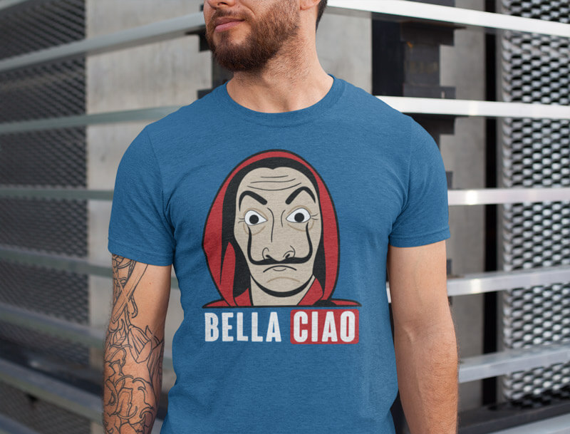 tricou bella ciao