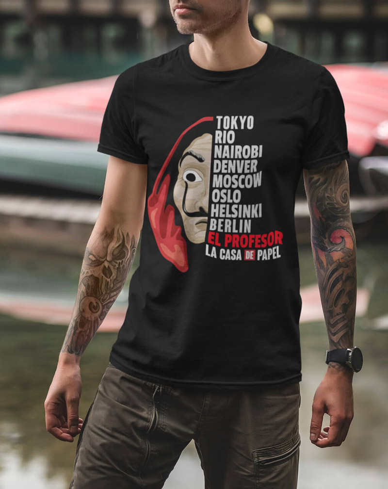 tricouri Casa del Papel