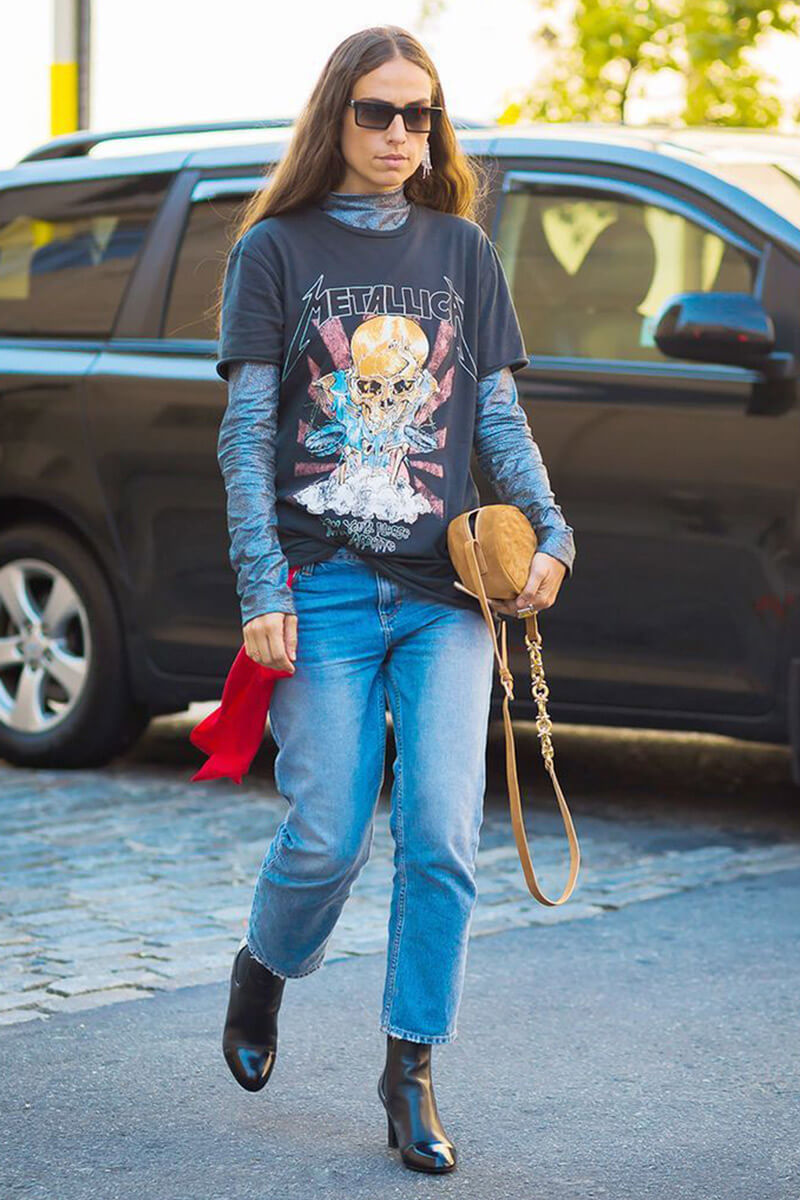 tricou oversized metallica